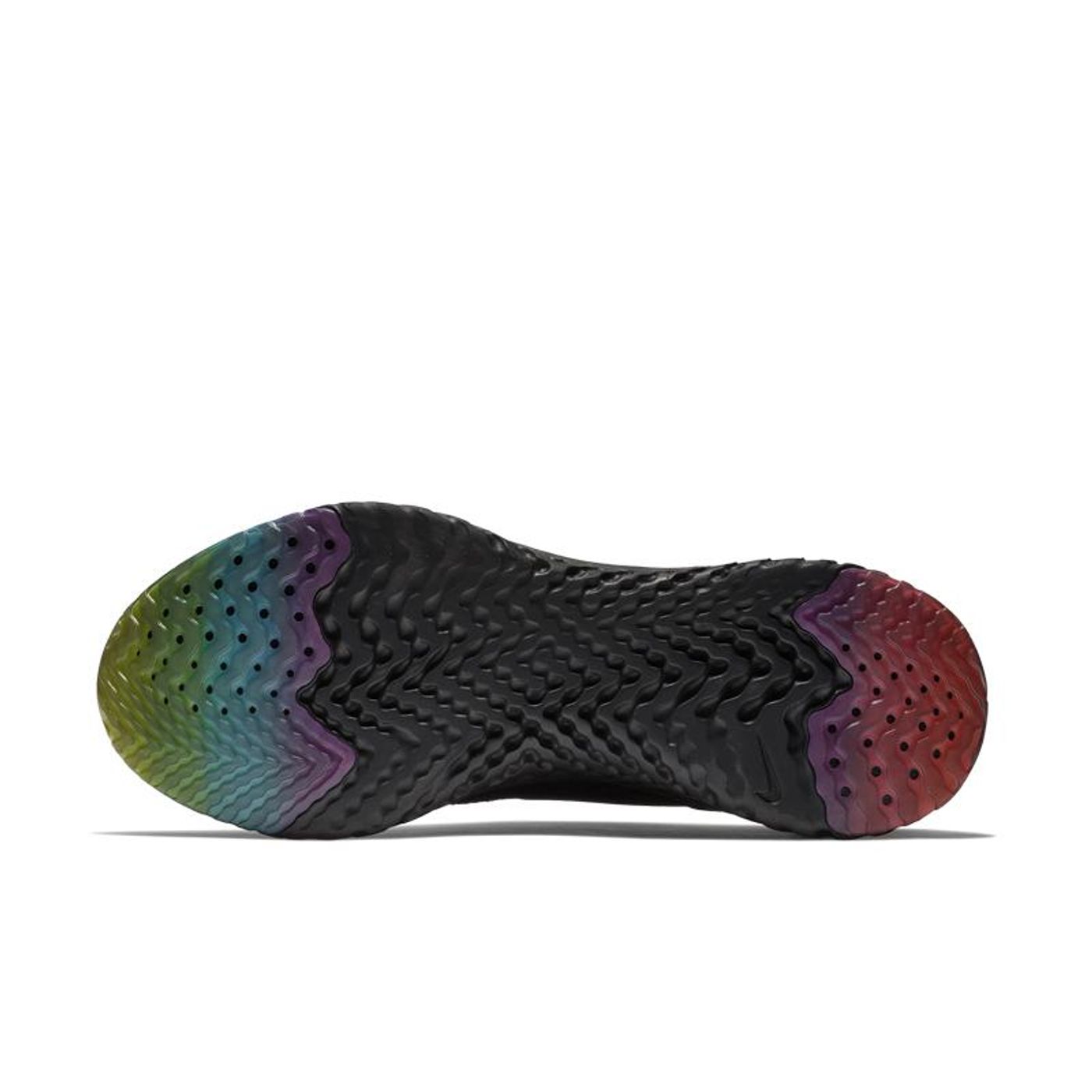 Epic react flyknit shop betrue black/black-pink blast-purple pulse