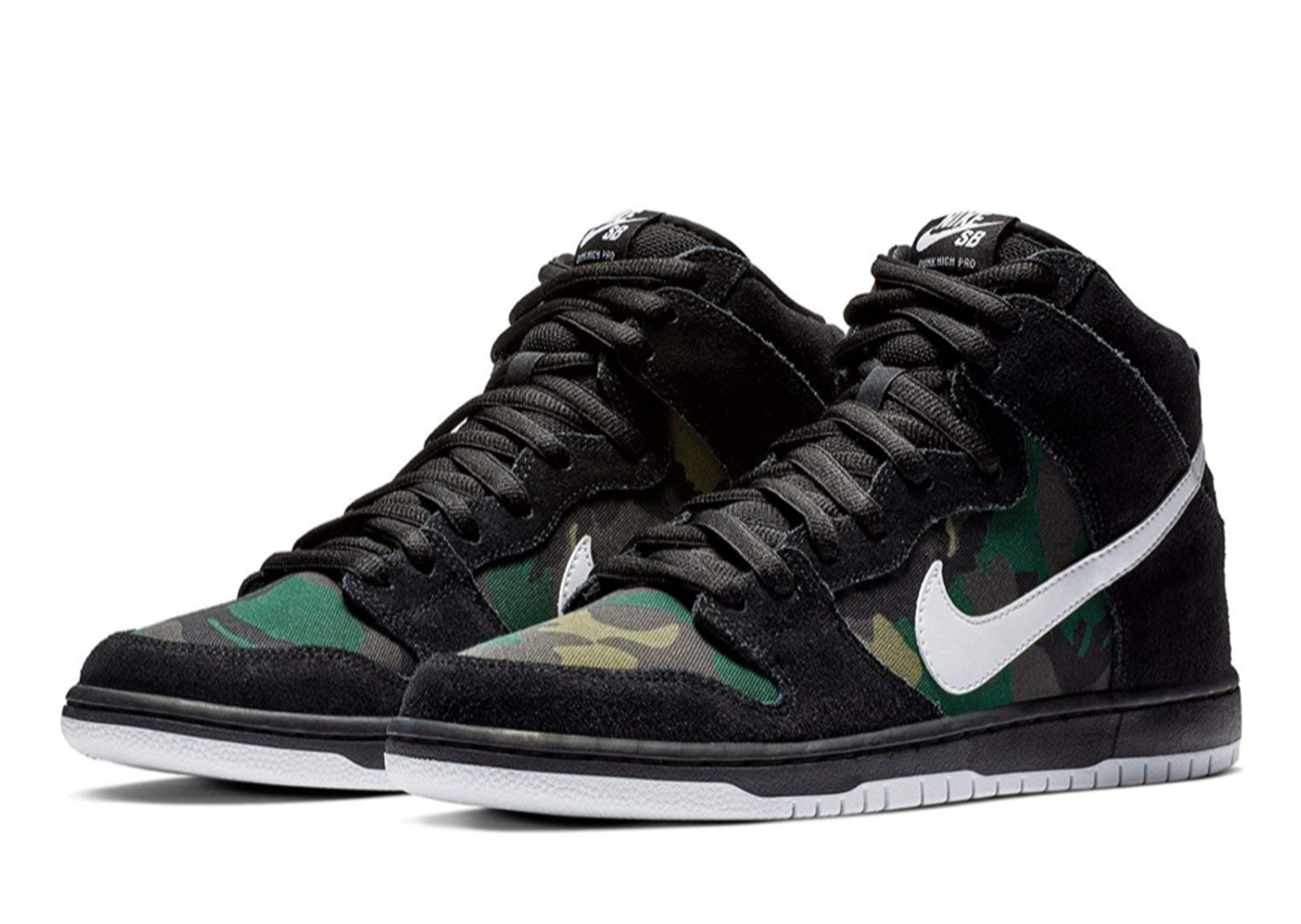 Nike sb hot sale camo dunk high