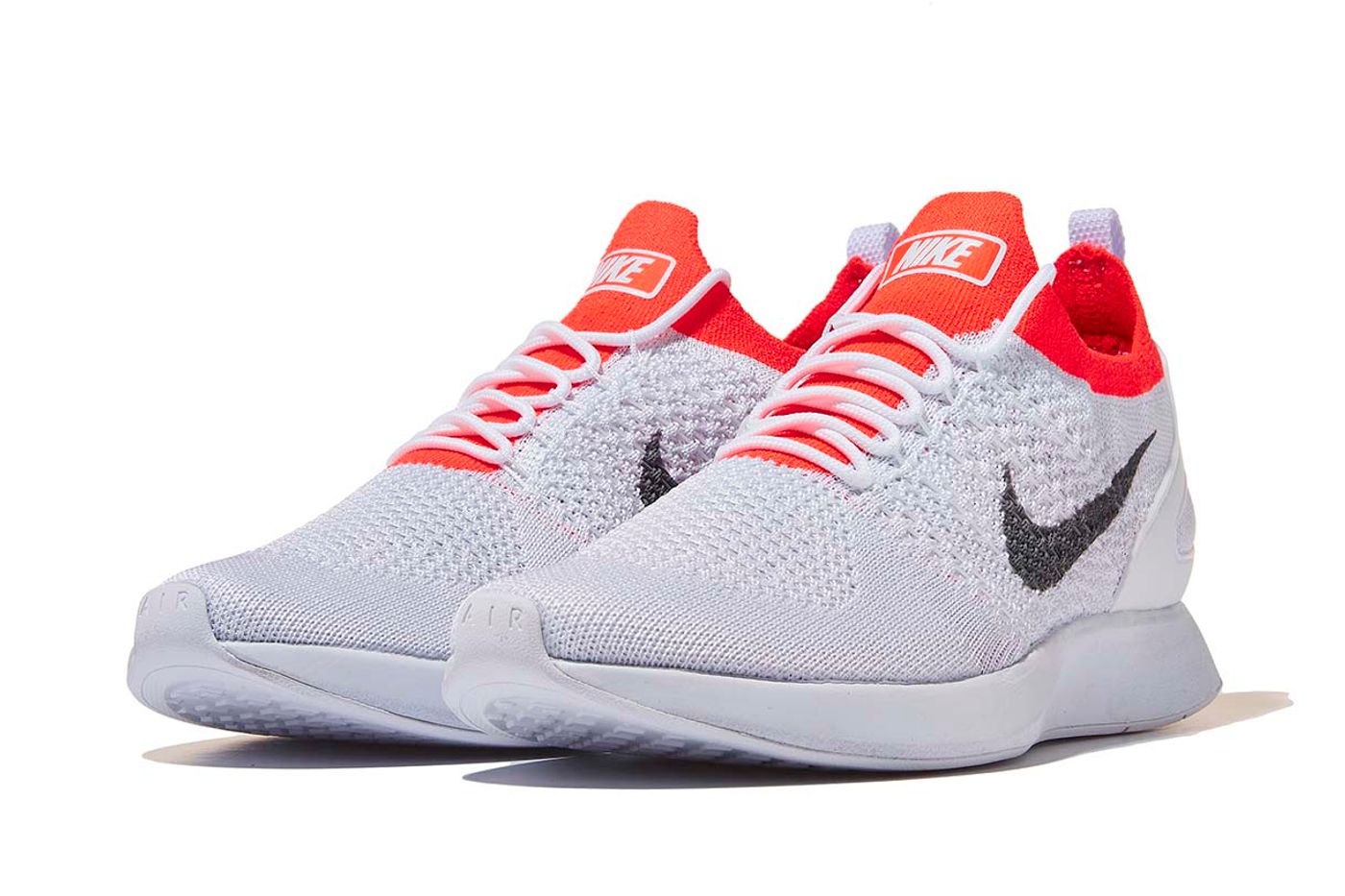 Air zoom mariah top flyknit racer white orange