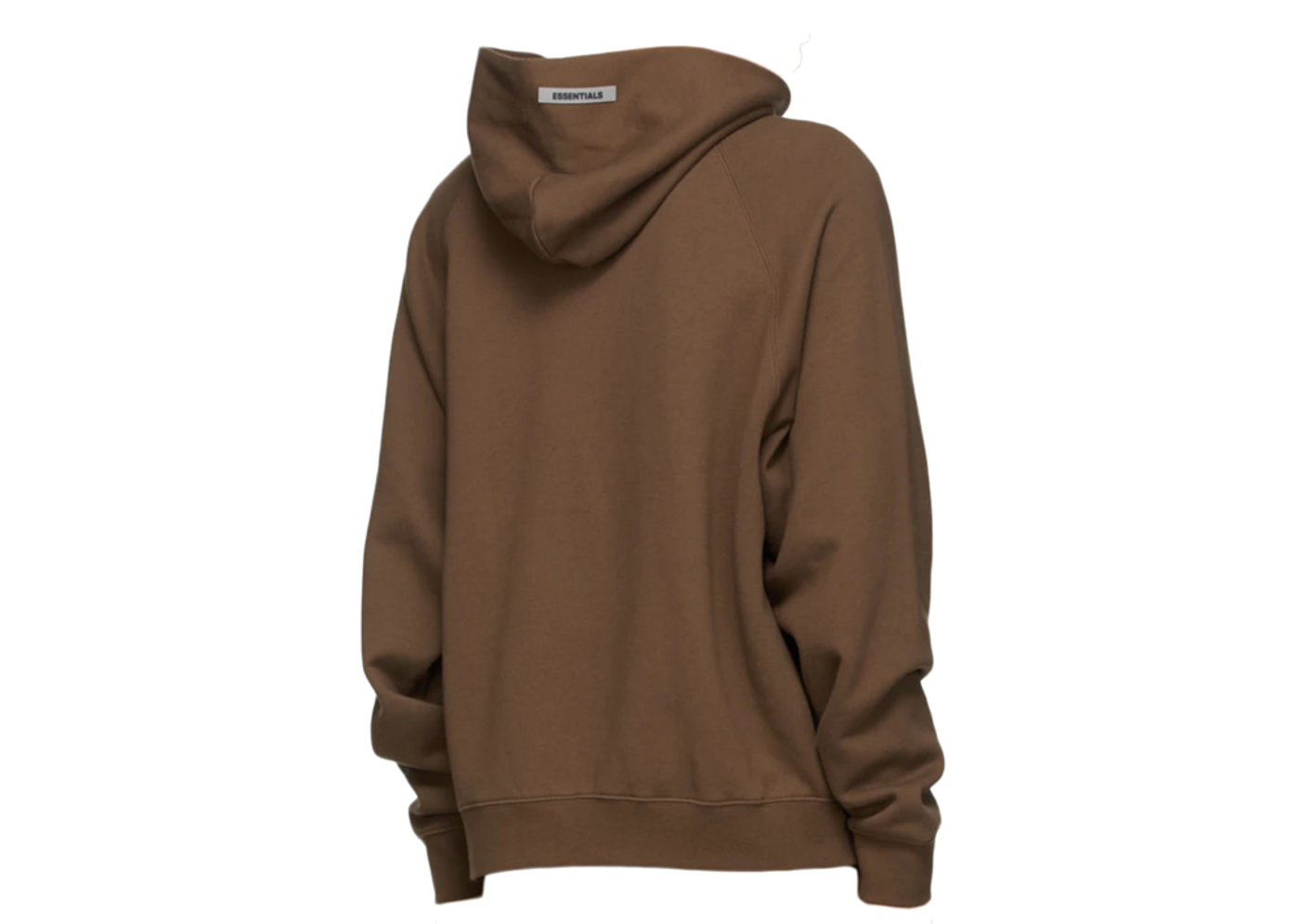 Fear of god essentials discount 3d silicon applique pullover hoodi