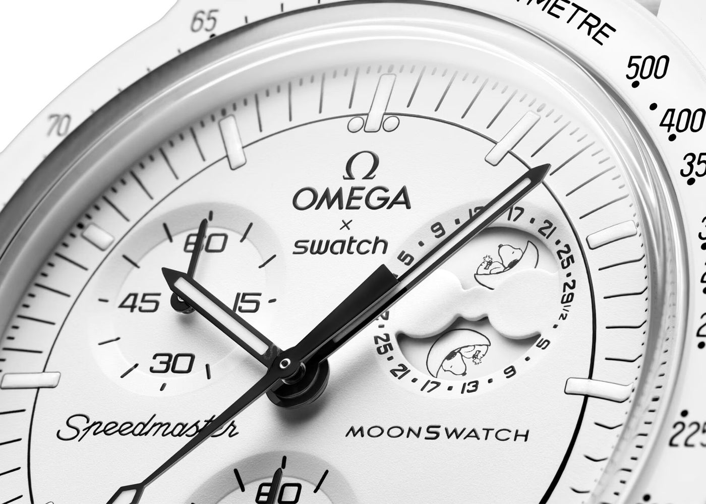 Beli Swatch x Omega Moonswatch Snoopy Mission to Moonphase Full 