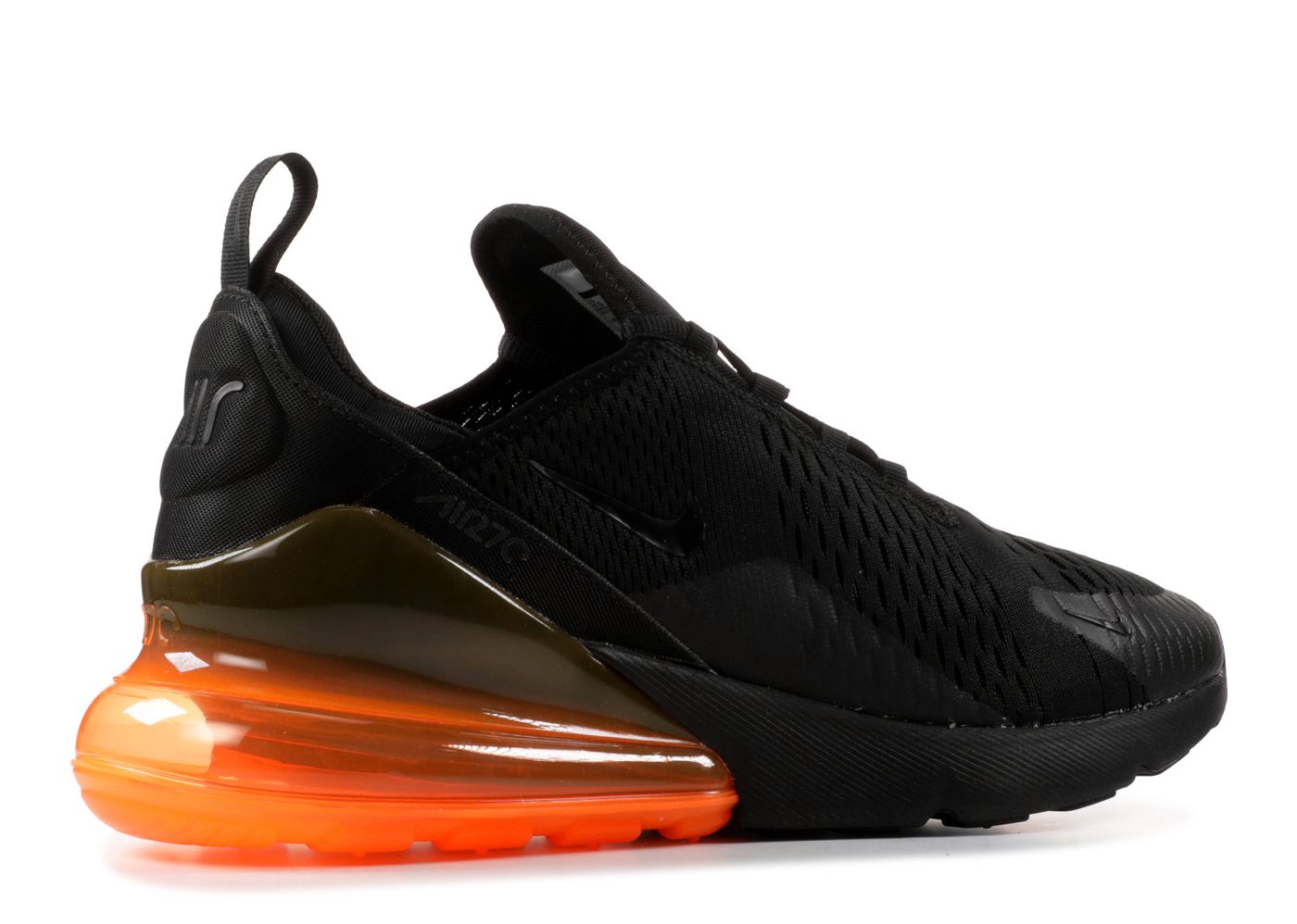 Beli Nike Air Max 270 Black Total Orange Kick Avenue