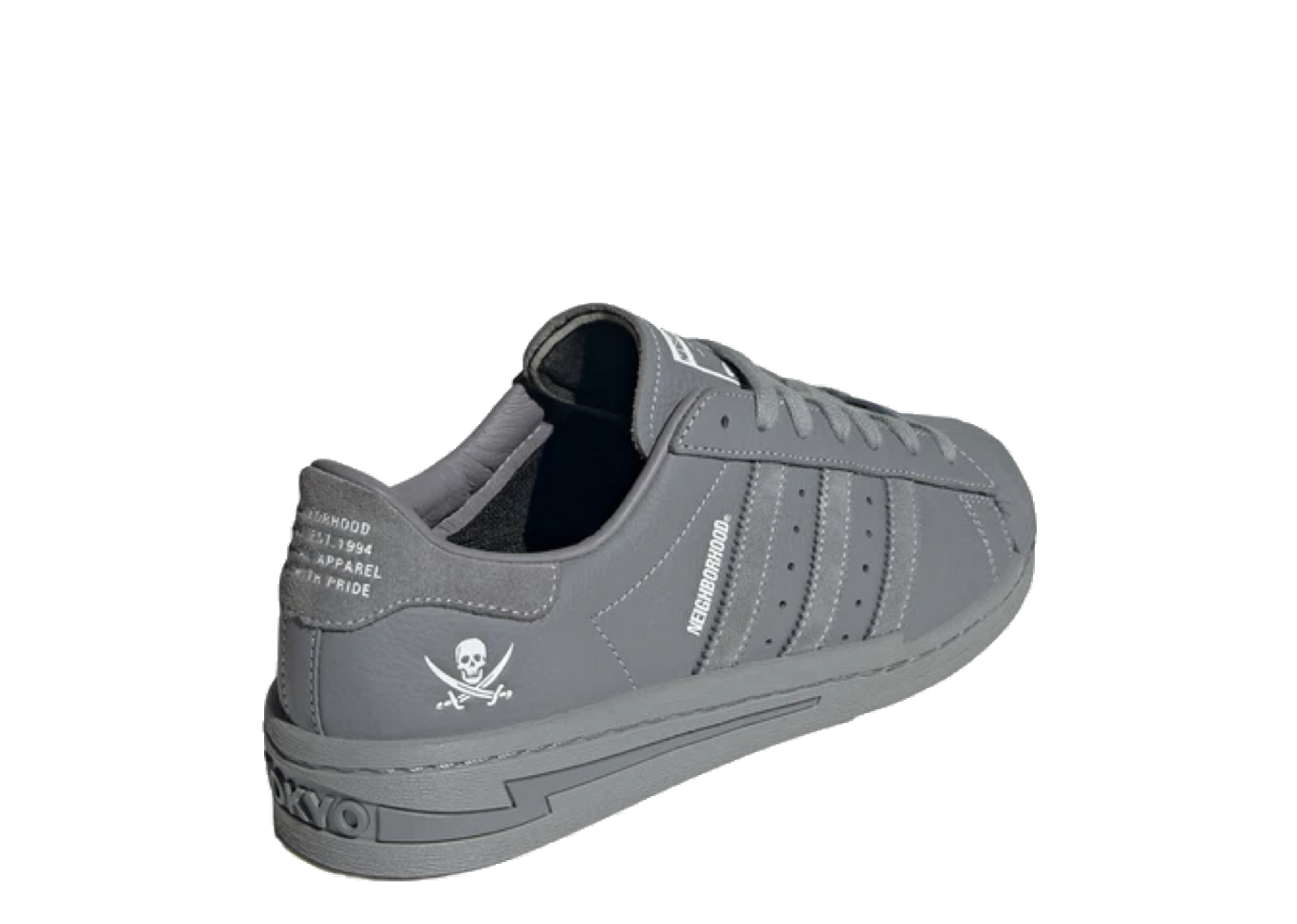 Beli Adidas Superstar Neighborhood Cement Grey | Kick Avenue