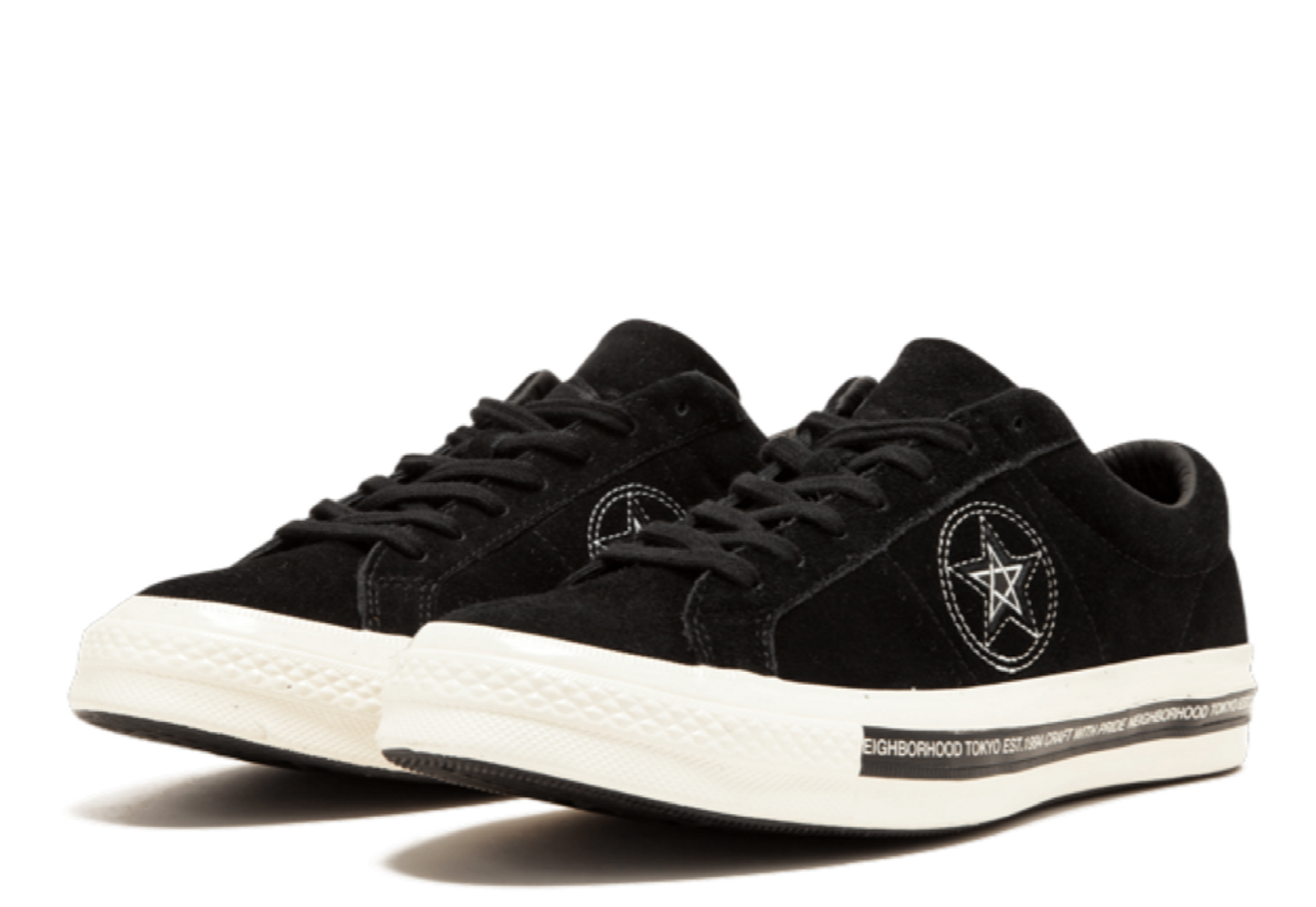 Converse One Star 74 Ox Neighborhood Black | Kick Avenue