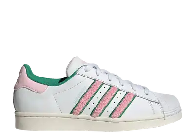 Adidas superstar blush green best sale