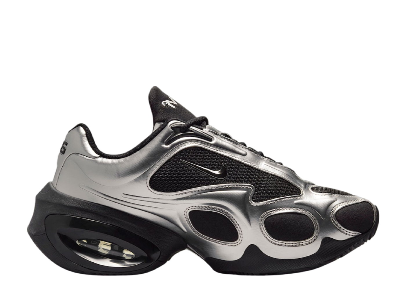 Beli Nike Air Max Muse Black Metallic Silver (Women's Beli Nike Air Max Muse Black Metallic Silver (Women's