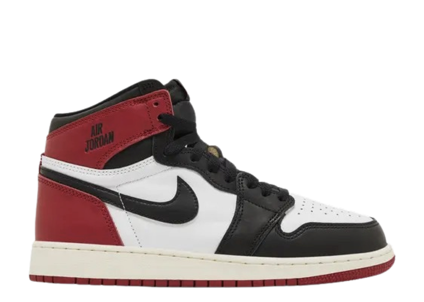 Beli Air Jordan 1 Retro High OG Black Toe Reimagined (Grade School 