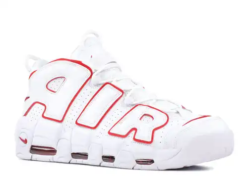 Kick Avenue Air More Uptempo White Varsity Red