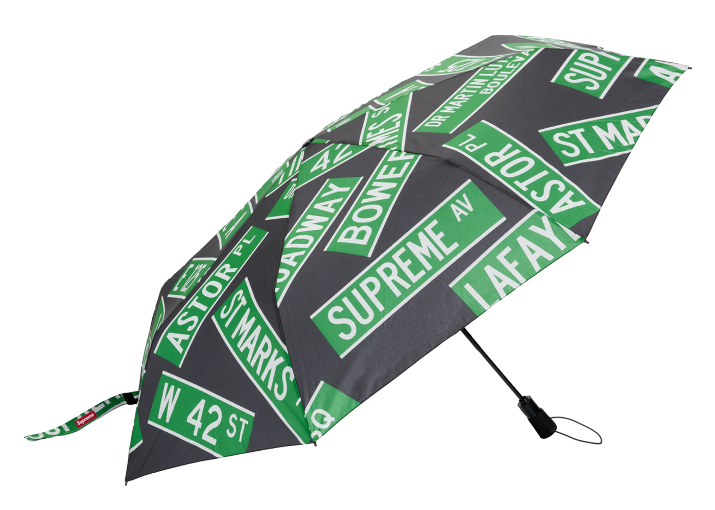 Beli Supreme ShedRain Street Signs Umbrella Black | Kick Avenue