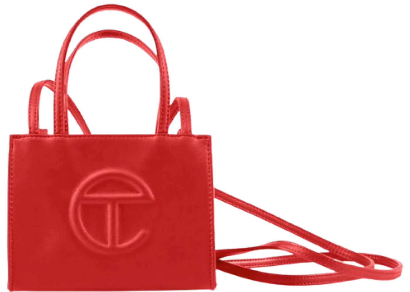 Telfar Small Red Shopping Bag