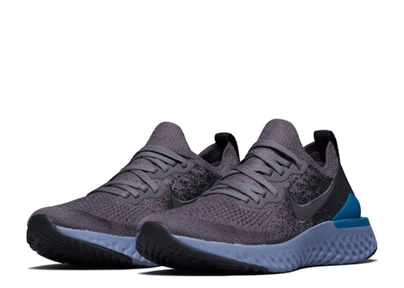 Epic react flyknit thunder 2024 grey