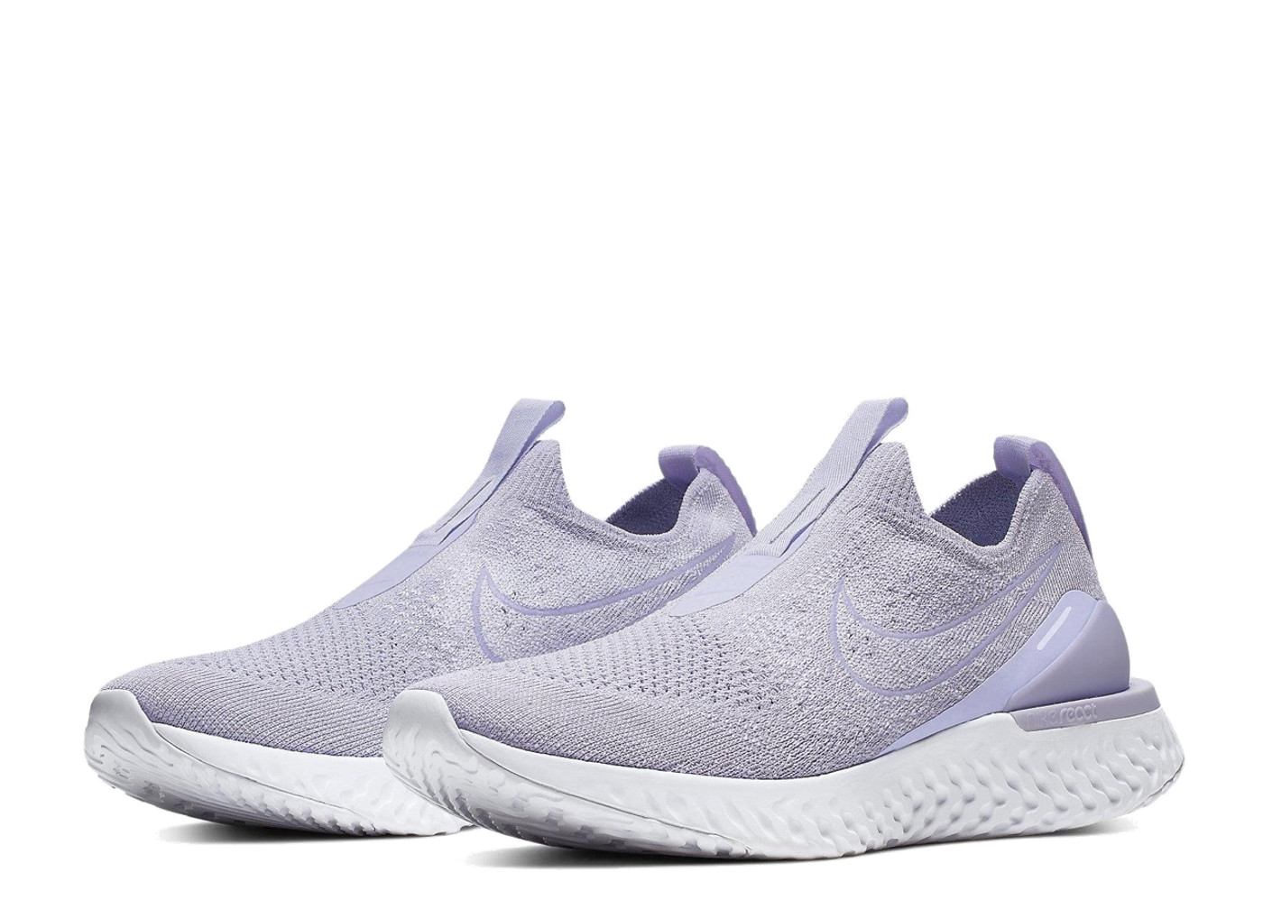 Nike epic phantom hot sale react flyknit lavender