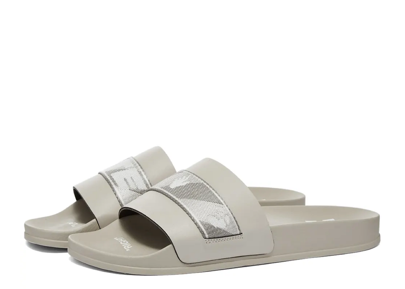 Off white best sale slides grey