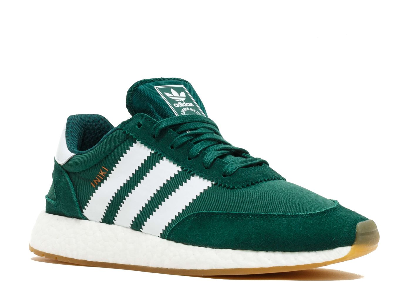 Adidas Iniki Runner Green White Gum Kick Avenue