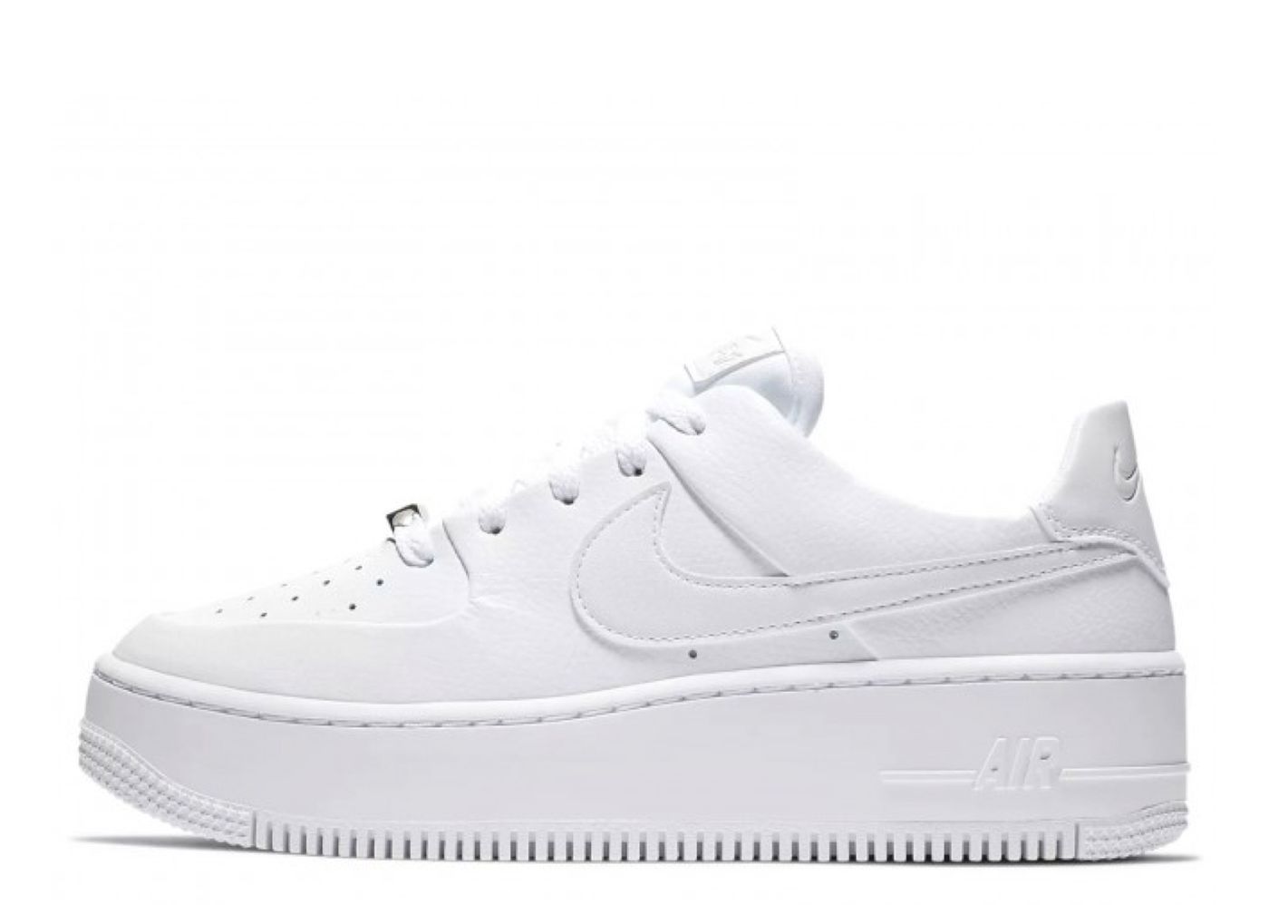 Nike air force 1 sage low triple on sale white