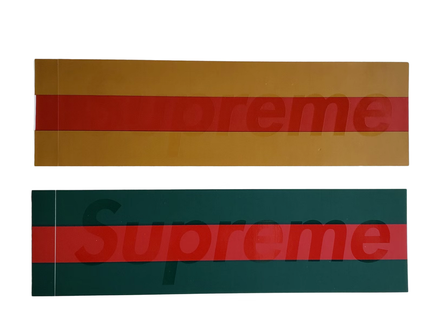 Supreme Gucci Box Logo Sticker Set Kick Avenue