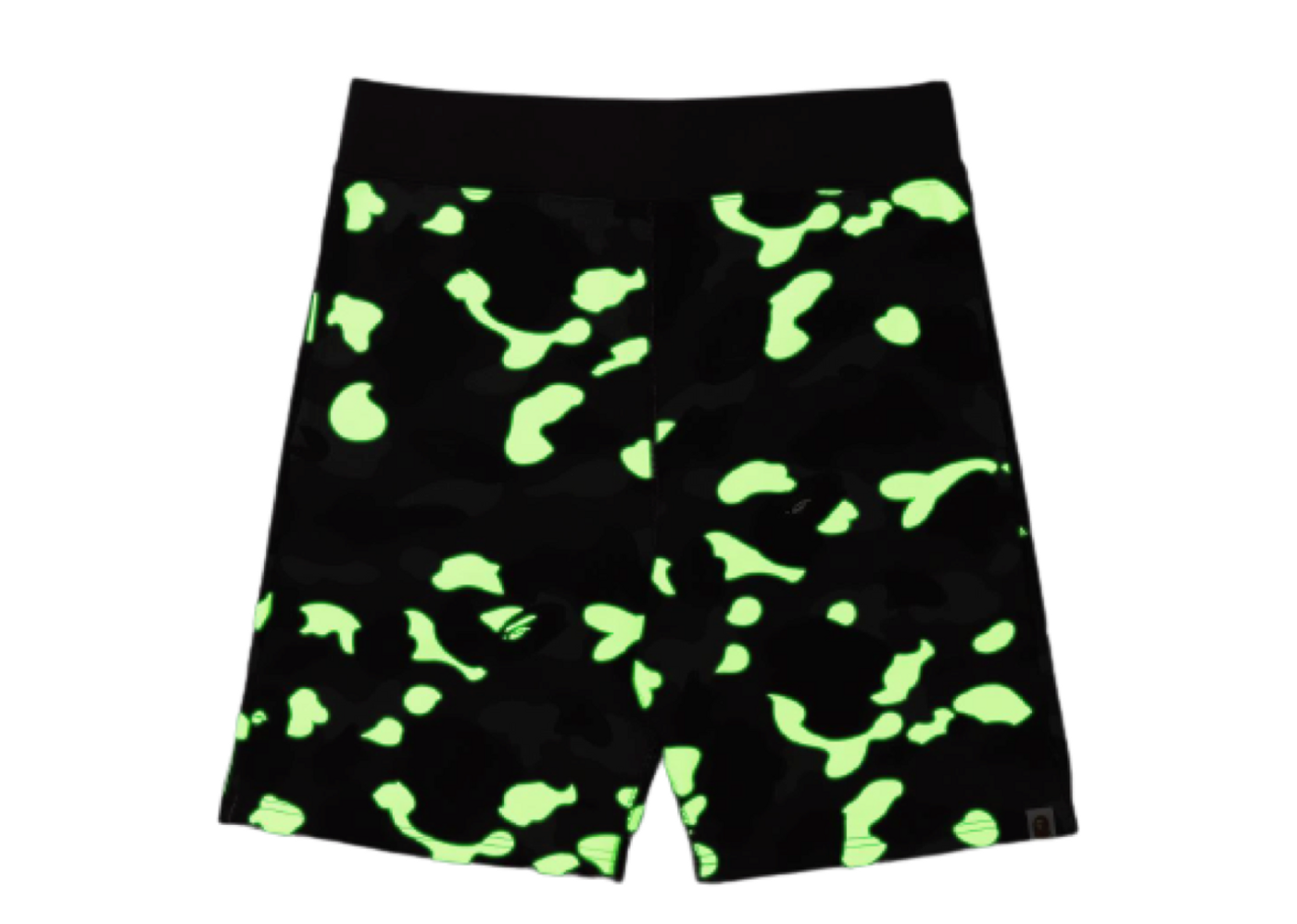 Beli BAPE City Camo Sweat Shorts Glow in The Dark Black Kick Avenue