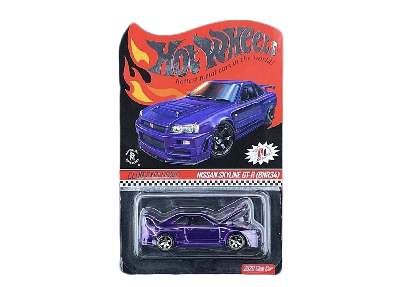 Beli Hot Wheels RLC Nissan Skyline GT-R (R34) Spectraflame Purple 