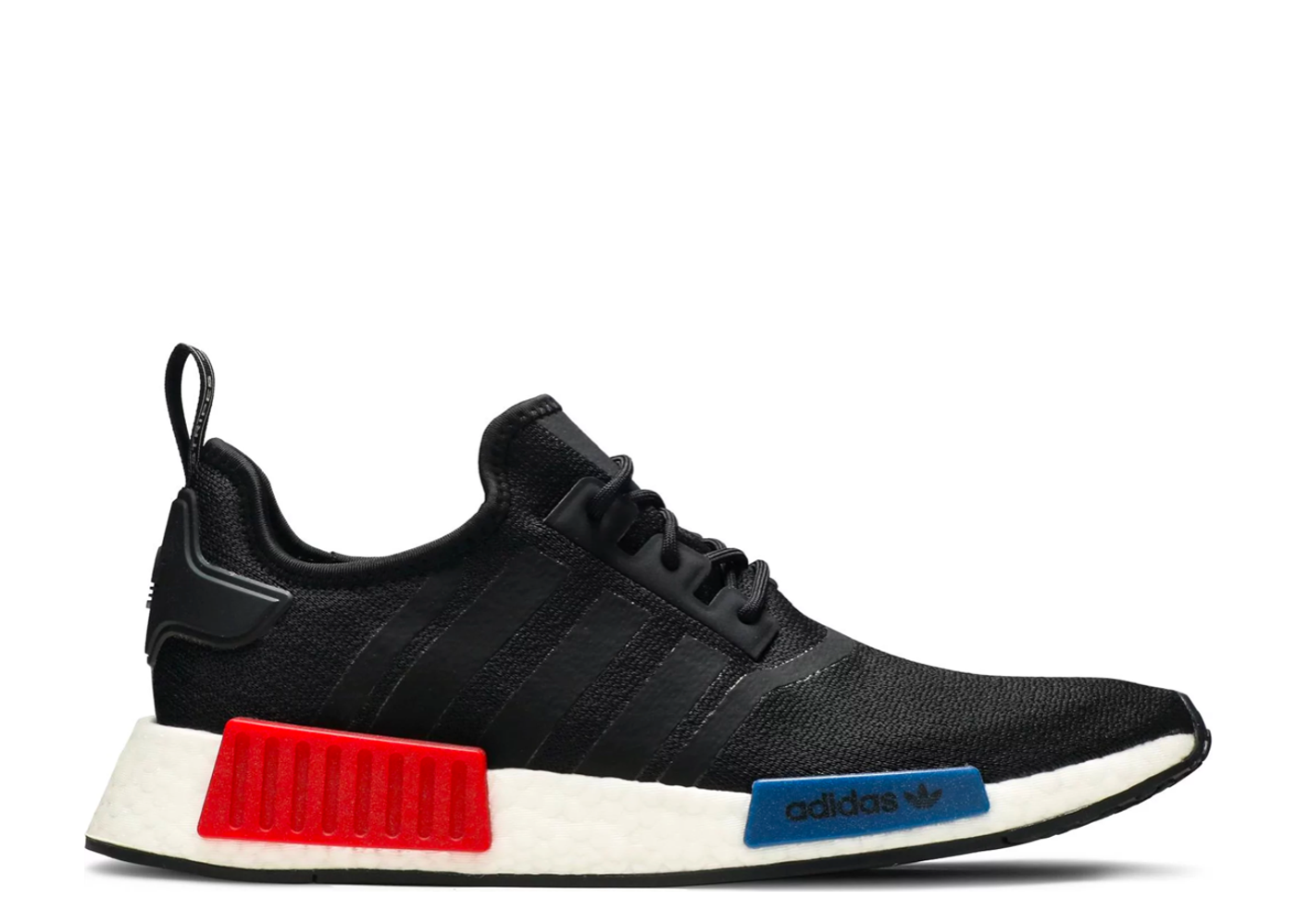 Nmd black white outlet blue