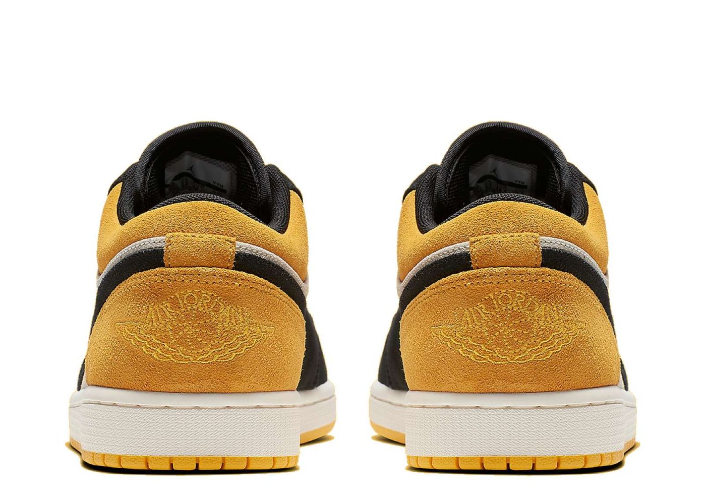 Air Jordan 1 Low Sail University Gold Black | Kick Avenue