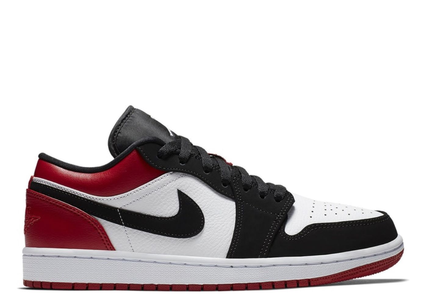 Beli Air Jordan 1 Low Black Toe | Kick Avenue