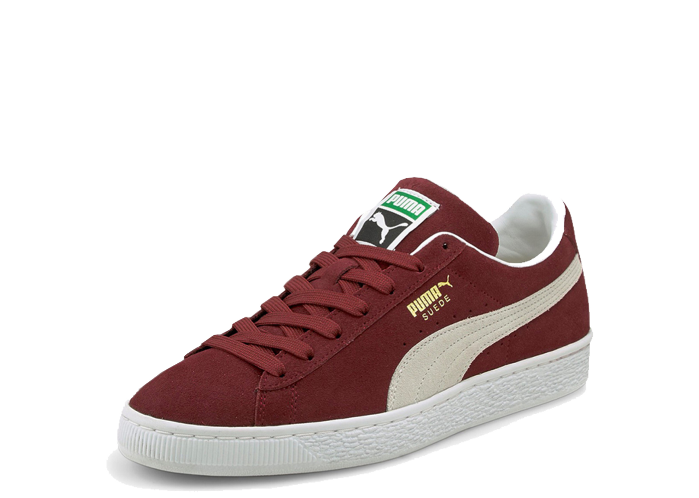 Puma suede best sale cabernet white