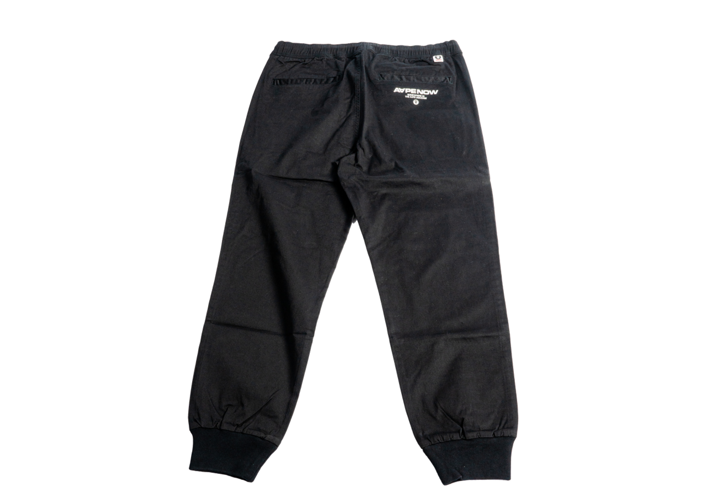 Beli AAPE Now Woven Chino Pants Black | Kick Avenue