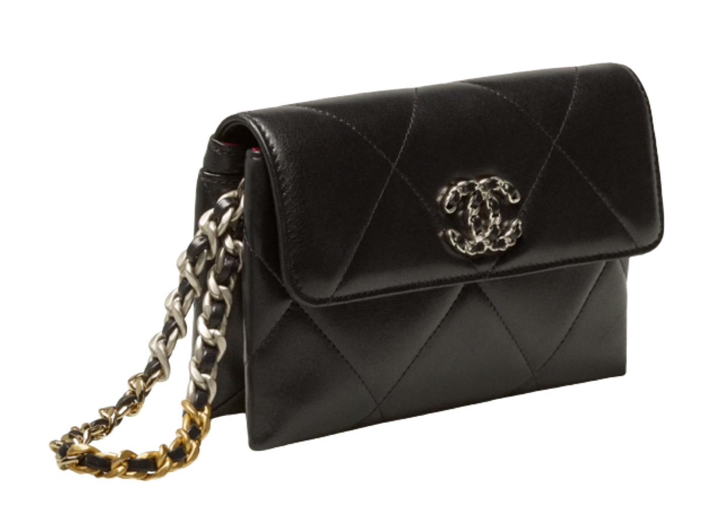 Shop CHANEL 2022-23FW CHANEL 19 Pouch with Handle by aamitene