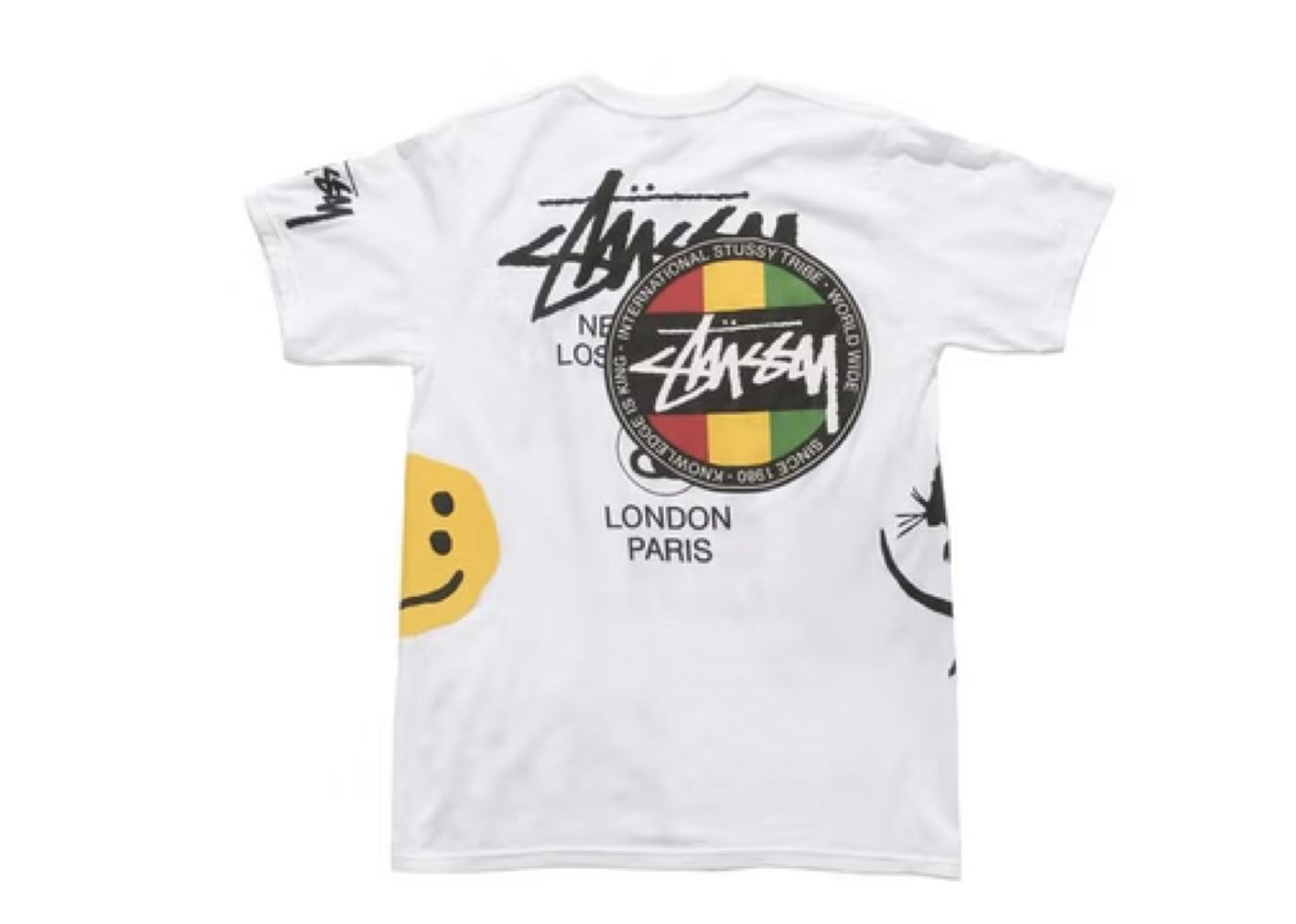 Beli Stussy x Cactus Plant Flea Market USA 2019 Tee White