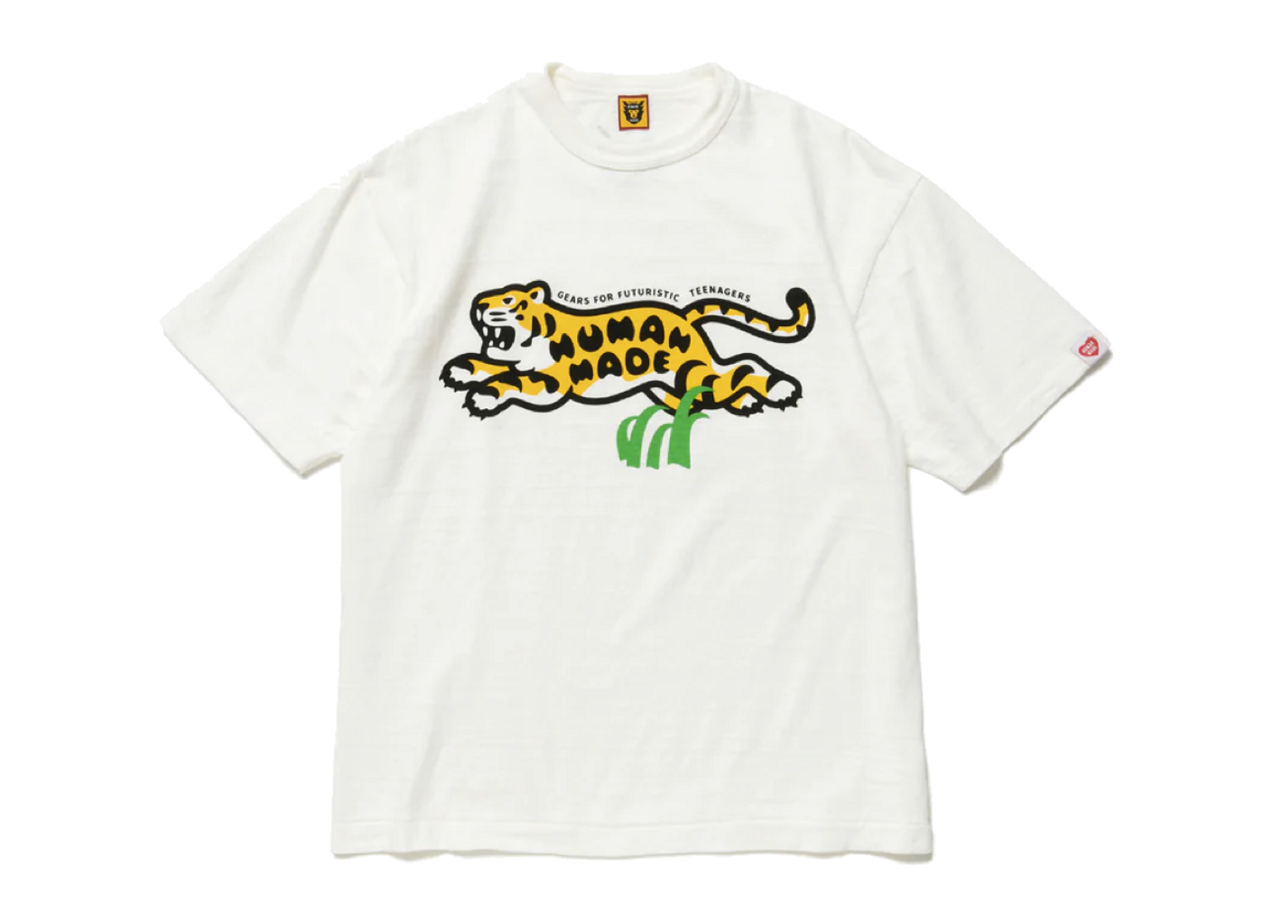 Human Made Tiger Graphic #1 T-Shirt White | Kick Avenue