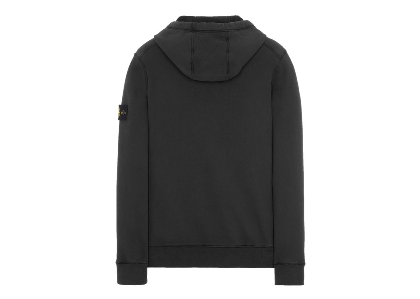 Stone island brushed canvas hotsell hooded jacket