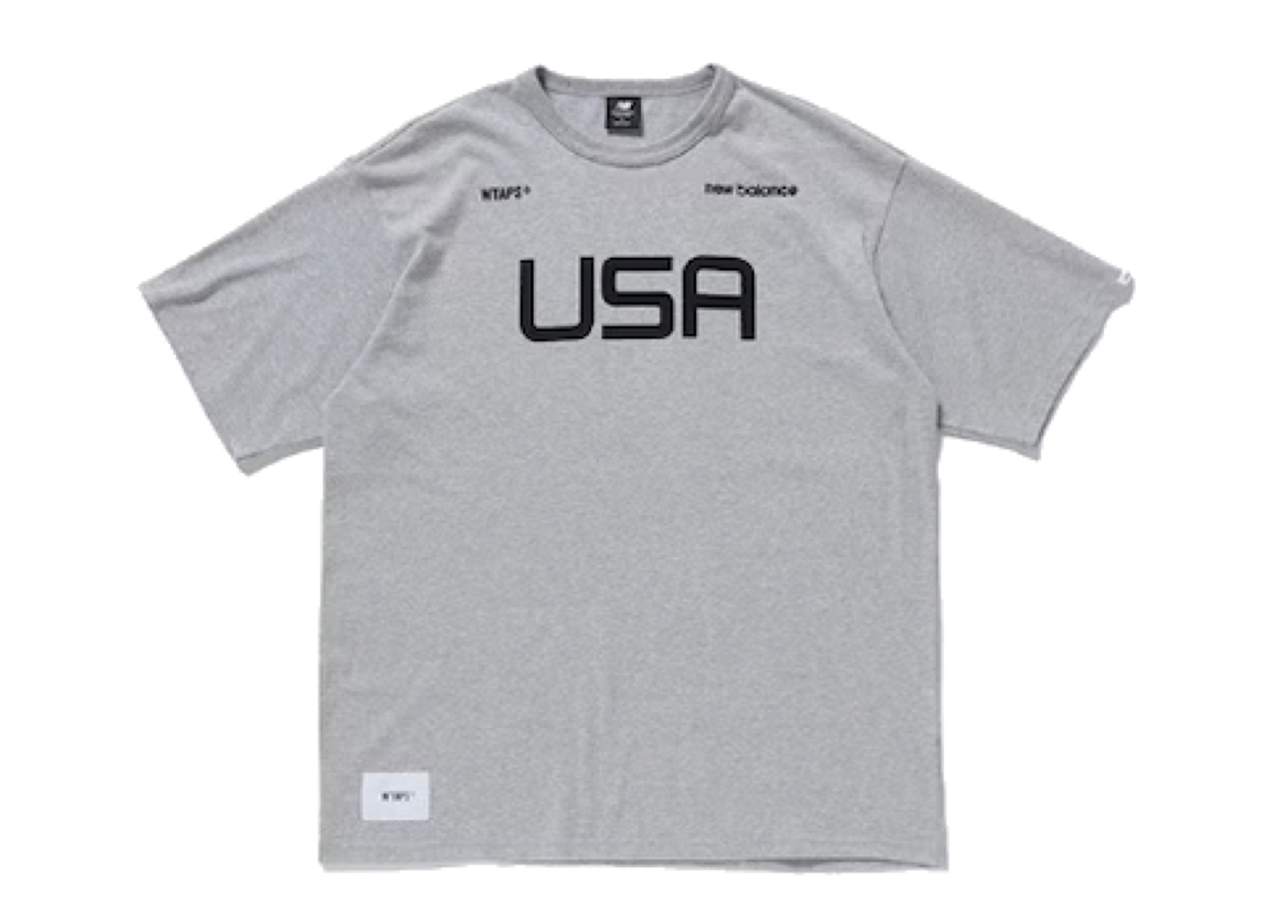 Beli WTAPS x New Balance Academy S/S T-shirt Heather Grey | Kick