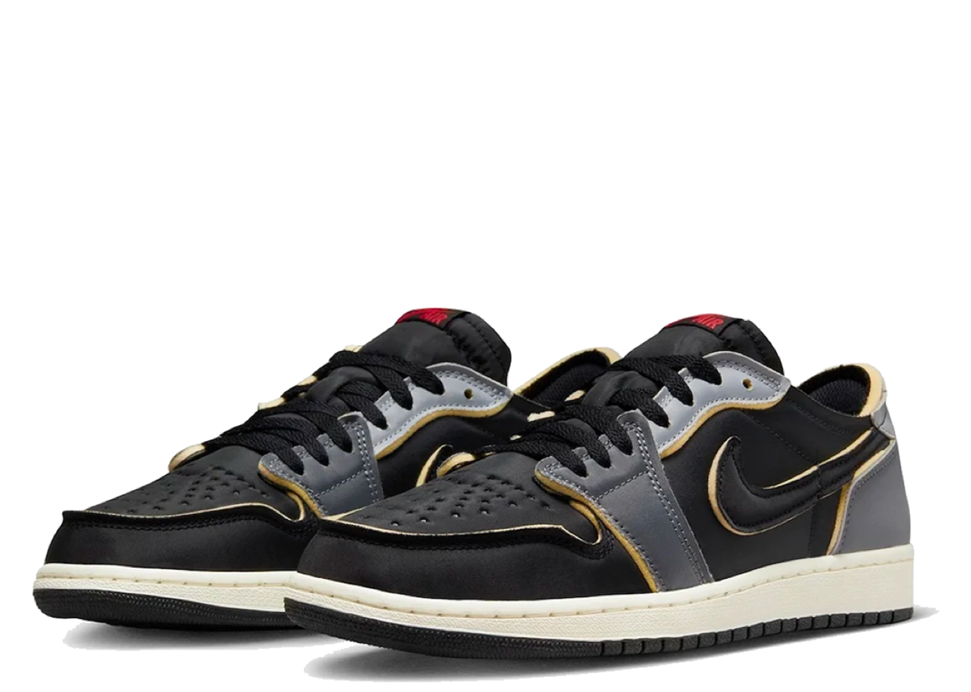 Air Jordan 1 Low OG EX Black Smoke Grey | Kick Avenue