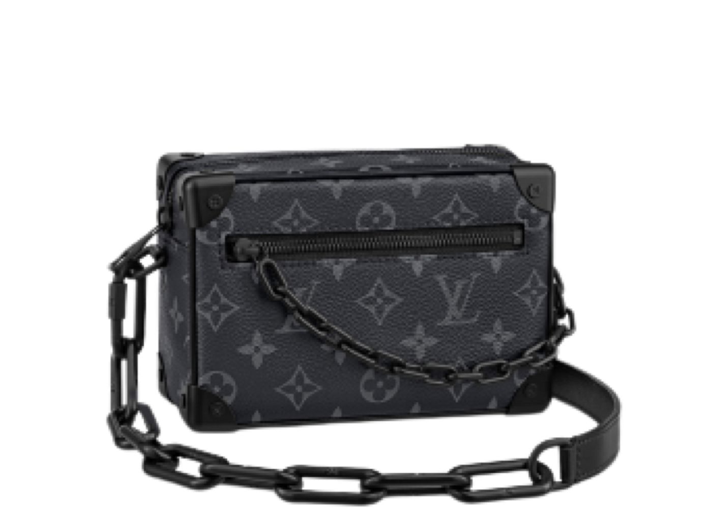 M44735 Louis Vuitton Monogram Eclipse Mini Soft Trunk