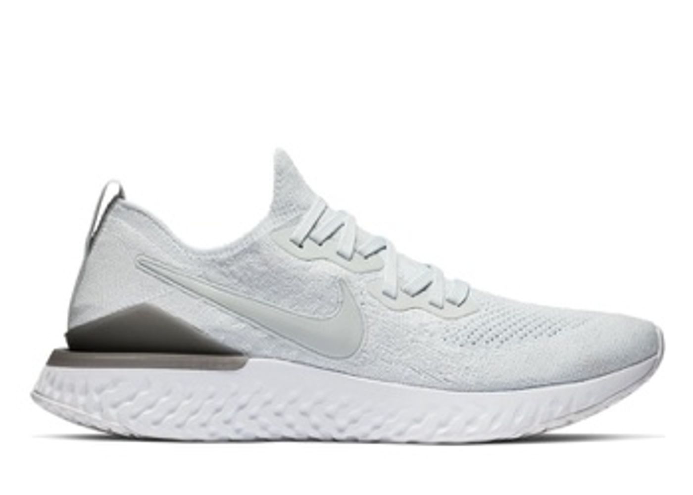 Epic react flyknit 2 black and white deals