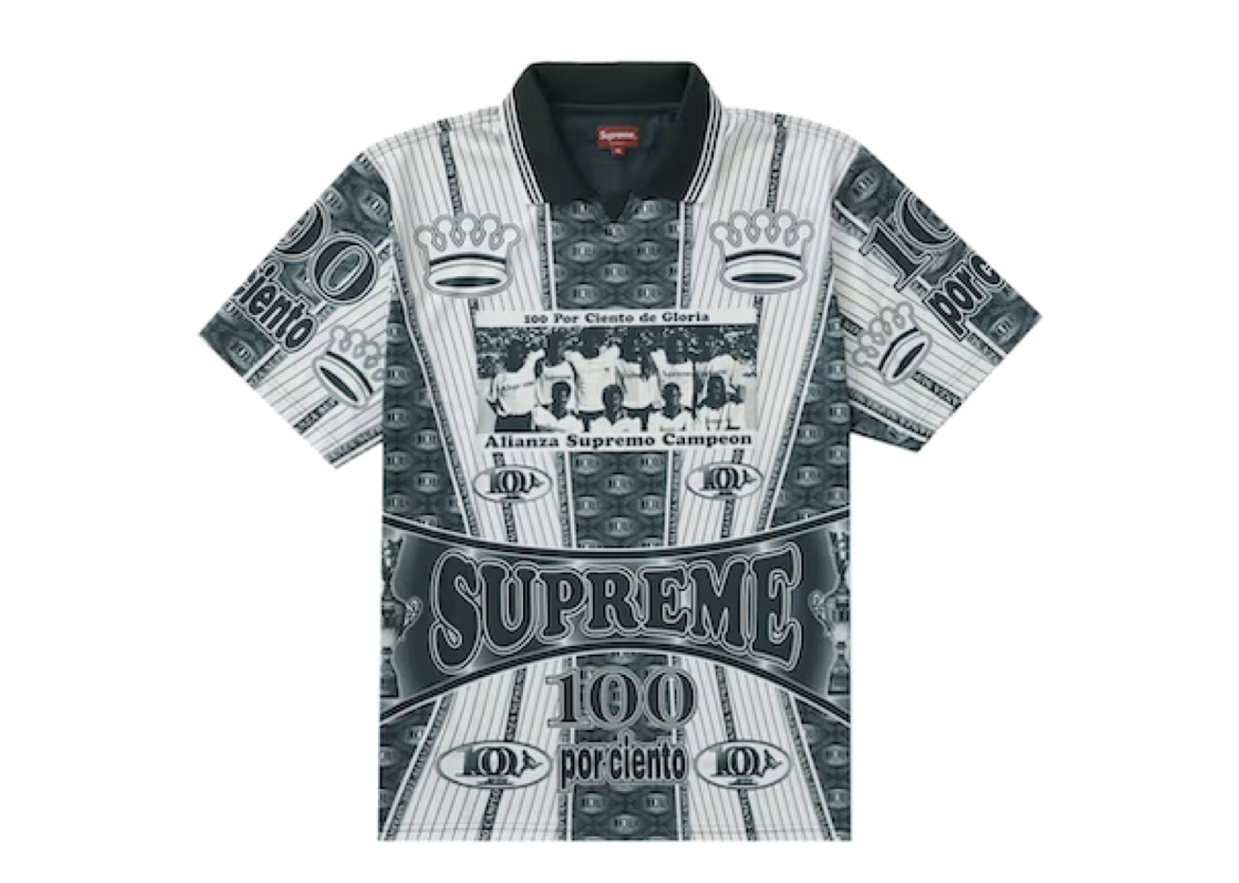 Supreme Por Ciento Soccer Jersey Green | Kick Avenue