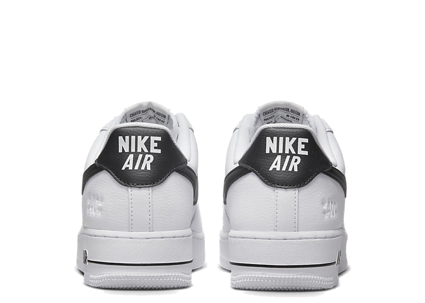 SASOM  Nike Air Force 1 Low '07 LV8 40th Anniversary White Black