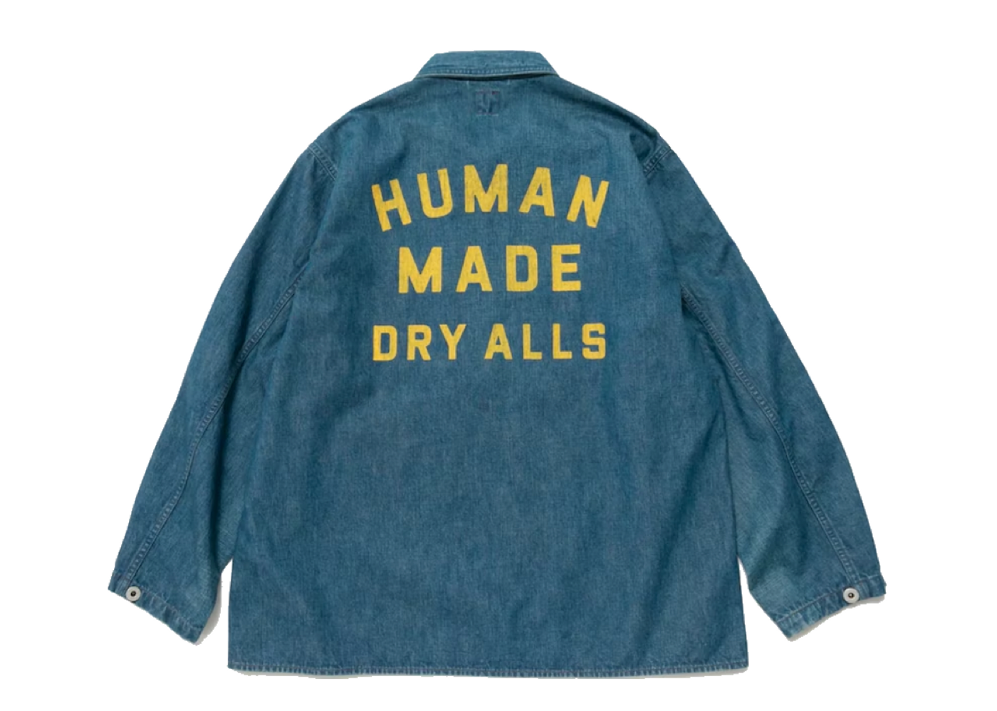 Beli Human Made Denim Work Shirt Indigo | Kick Avenue