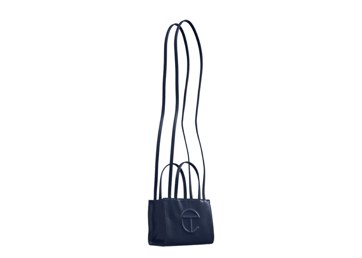 Beli Telfar Small Navy Shopping Bag | Kick Avenue