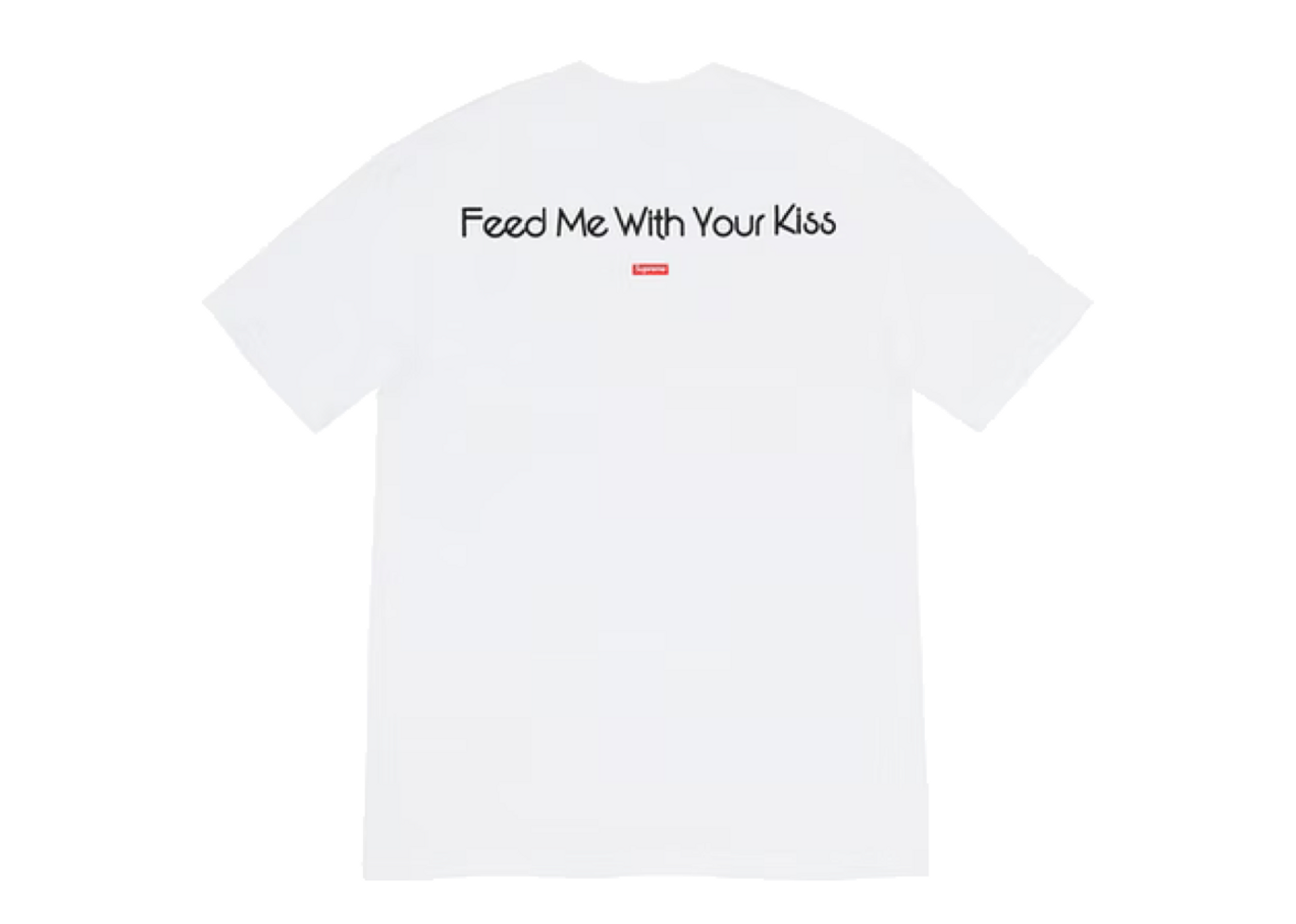 Supreme My Bloody Valentine Feed Me With Your Kiss Tee White