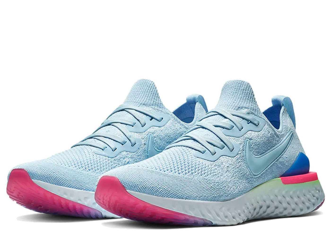 Nike epic react 2024 flyknit hydrogen blue