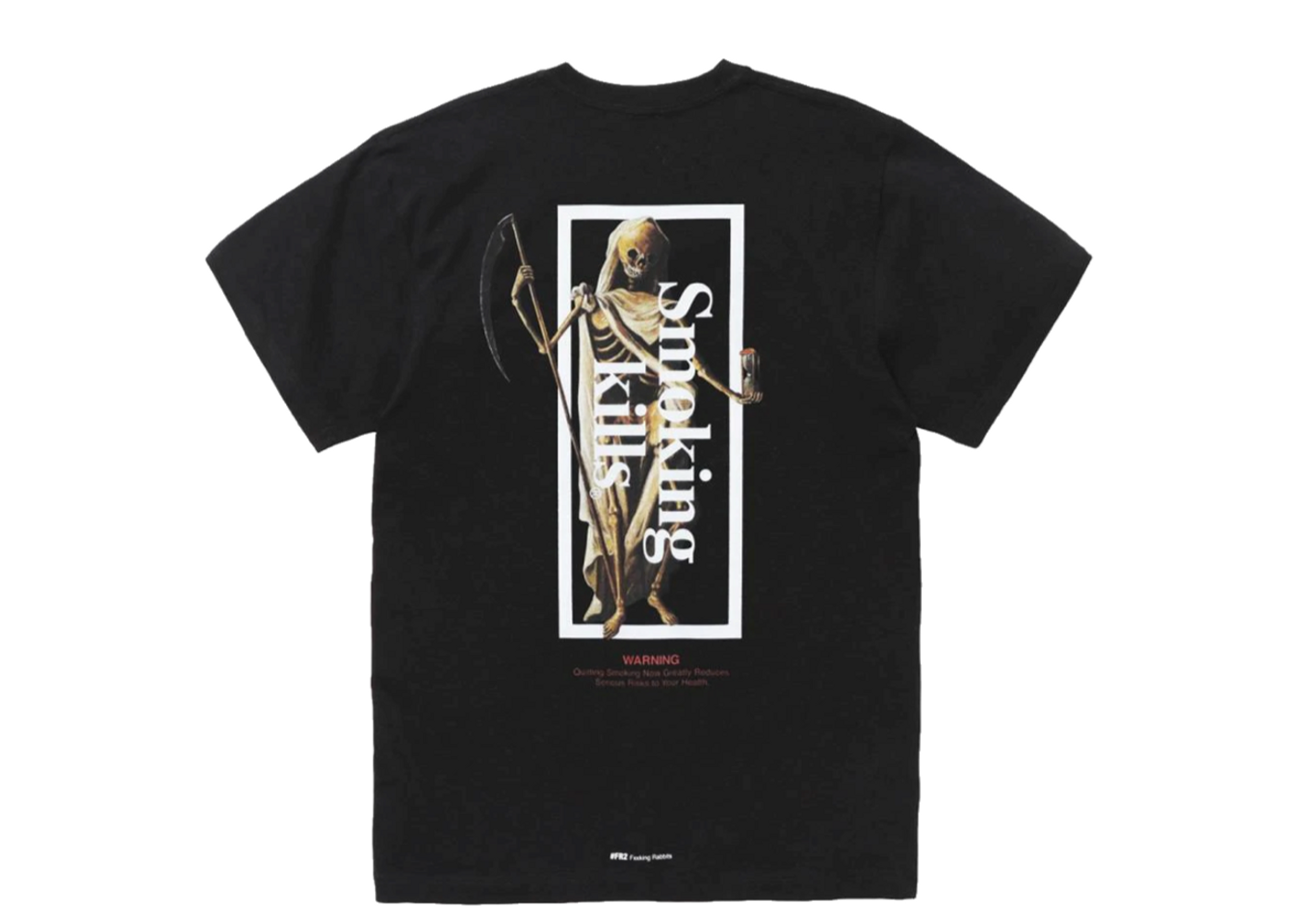 Beli FR2 Smoking Death T-Shirt Black | Kick Avenue