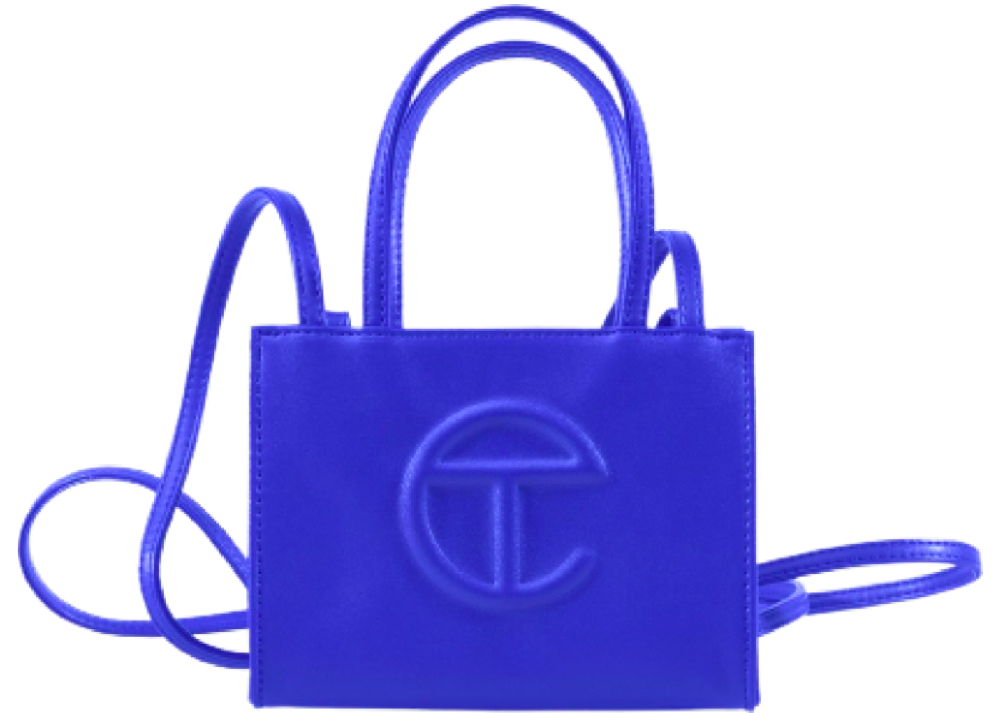 Telfar Small Painter blue Shopping Bag Vegan Leather