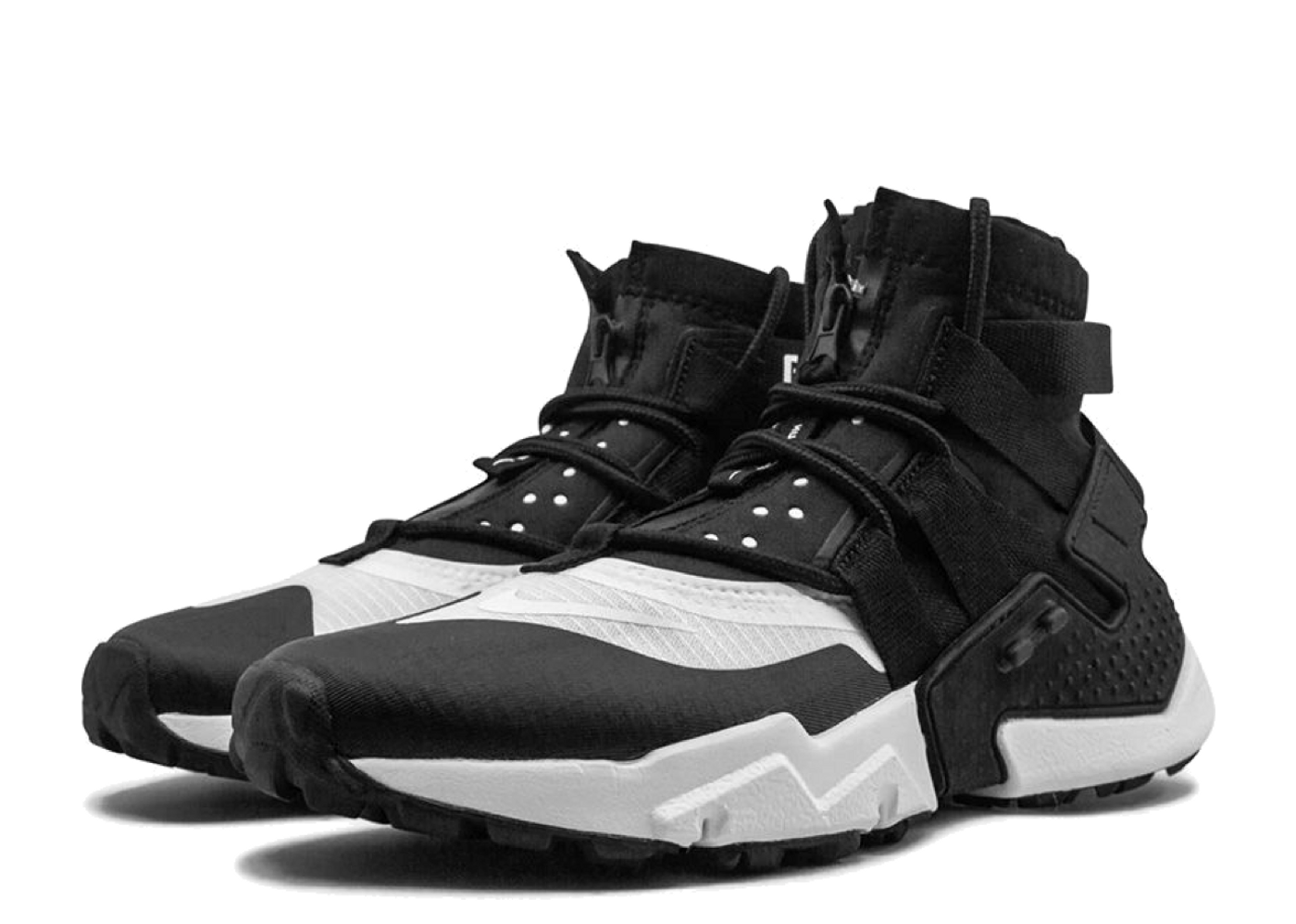 Huarache hotsell gripp white