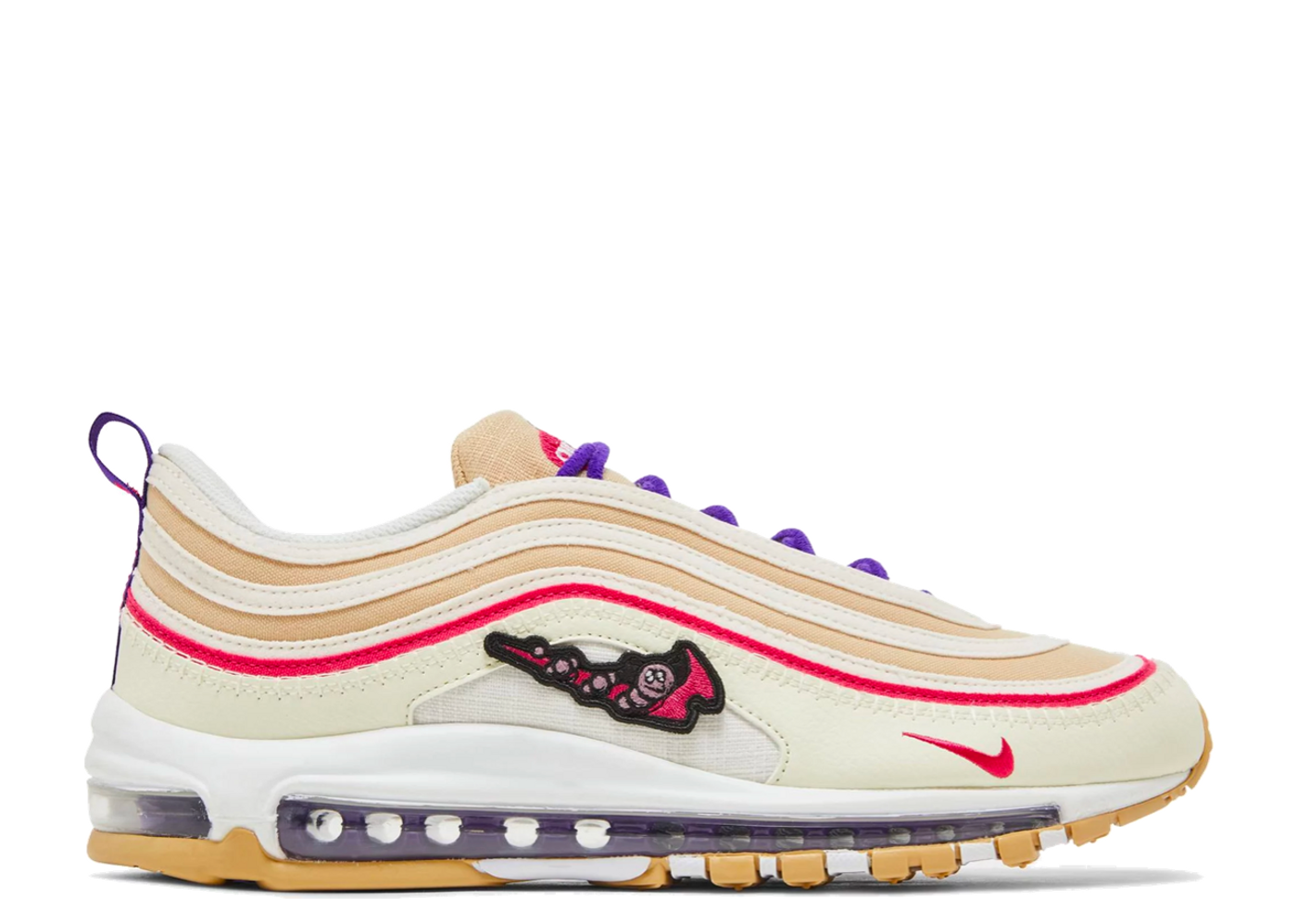 Beli Nike Air Max 97 Air Sprung Sail Pink Purple | Kick Avenue