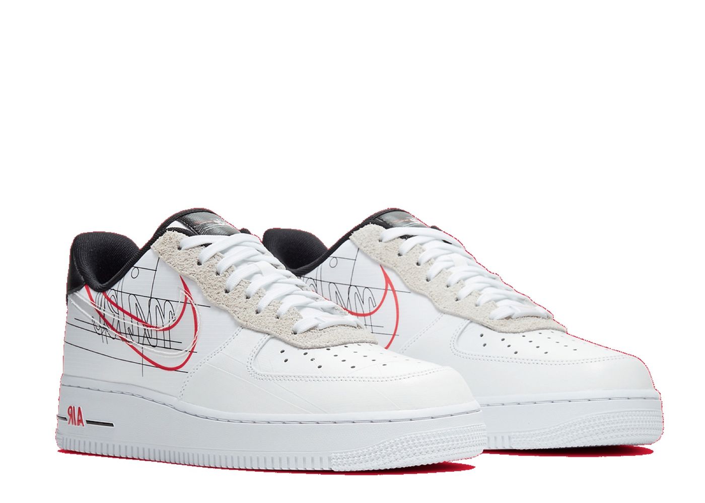 Nike air force 1 swoosh pack 2019 best sale