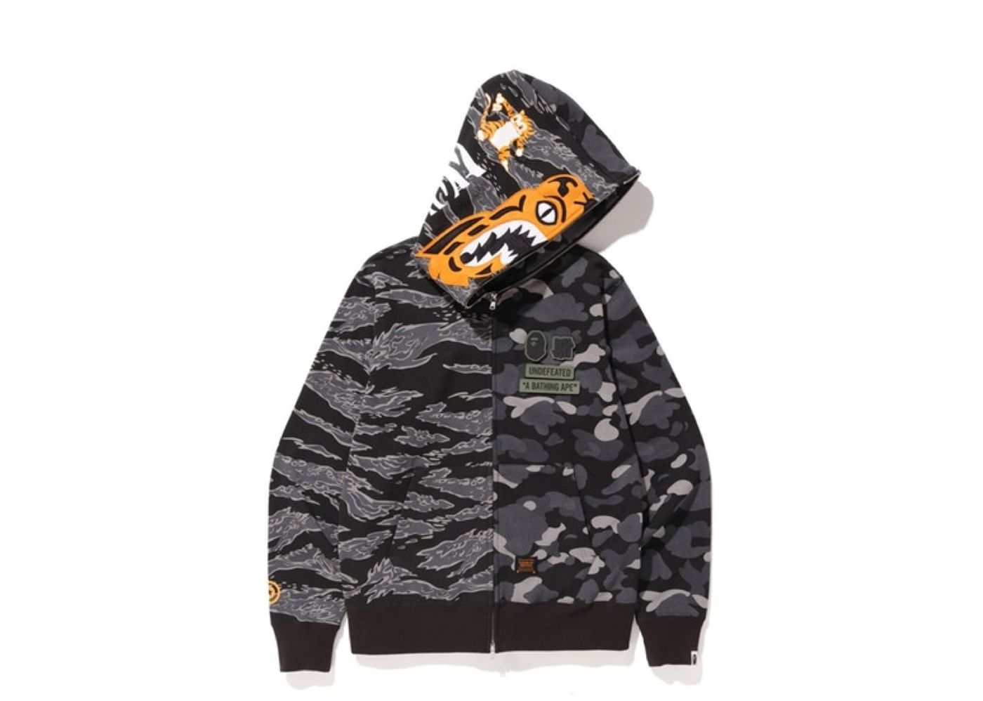 Undefeated store ape hoodie