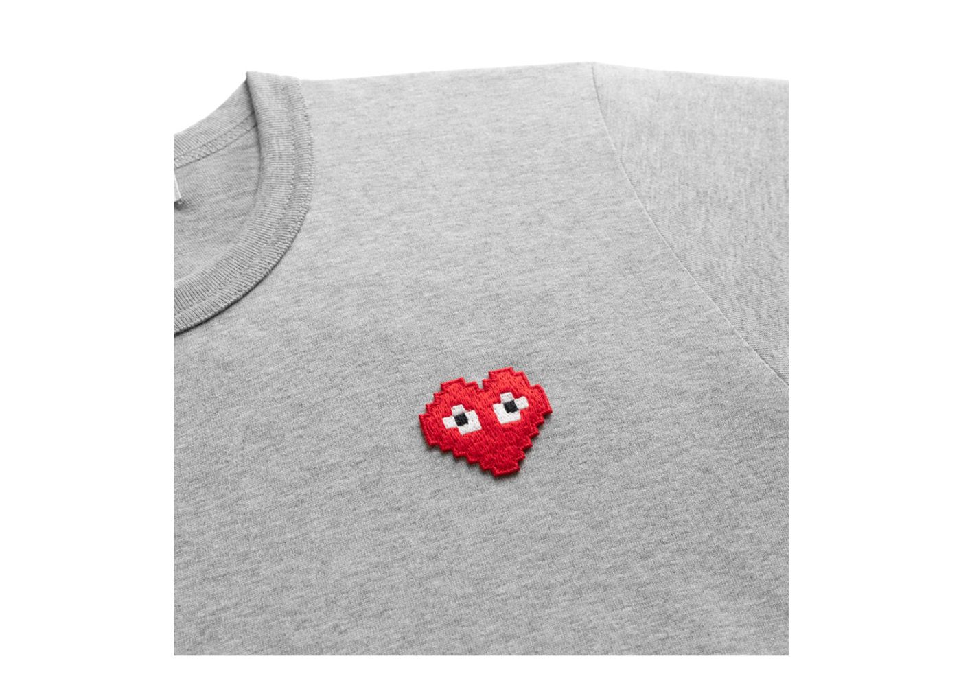 Cdg x hotsell play t shirt