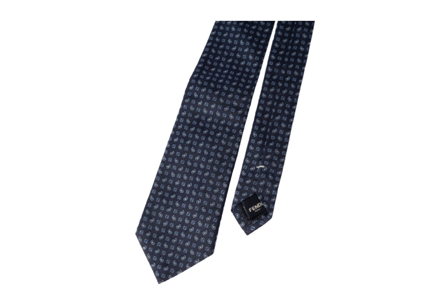 Fendi store monogram tie