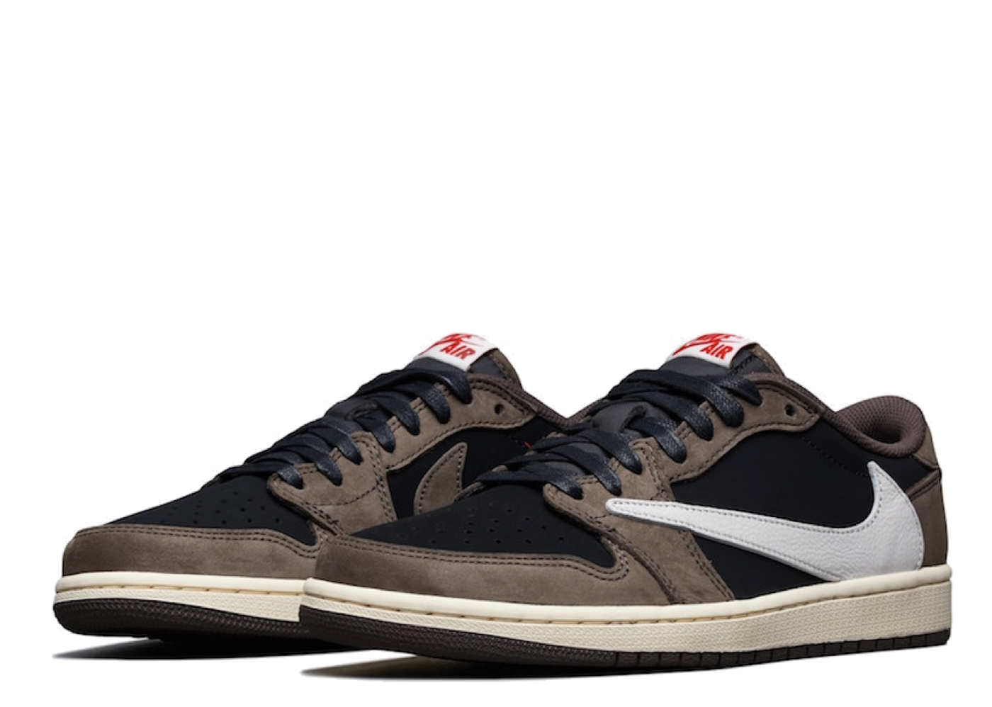 A Closer Look at the Travis Scott x Air Jordan 1 Low 'Olive Swoosh' — Kick  Game